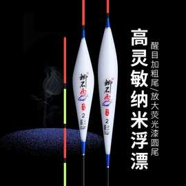 厂家直供批发休闲野钓纳米浮漂加粗醒目鱼漂浅水大物浮漂白天鱼漂