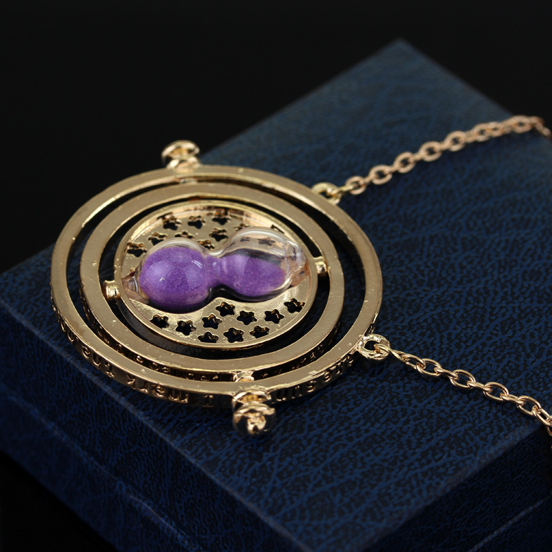 Fashion Round Alloy Plating Unisex Pendant Necklace 1 Piece