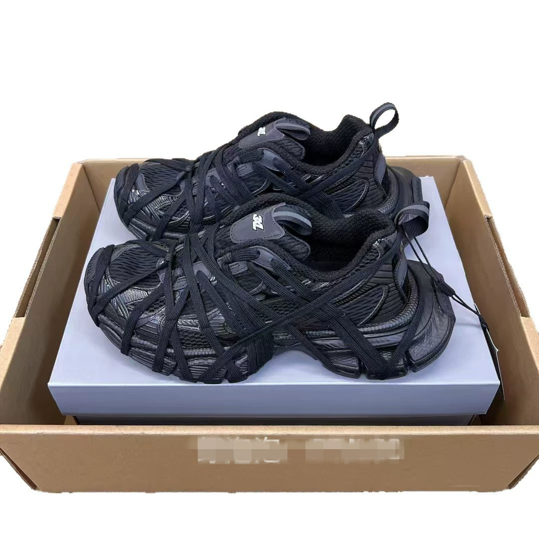 Оригинальные стандартные кроссовки, чистые оригинальные Sneaker3XL, Париж, второе поколение, металлическая стальная цепь, мужские и женские running shoes, старые спортивные кроссовки, dad shoes