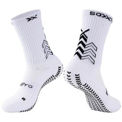 SOX サッカーソックス 滑り止めトレーニングミッドカーフソックス 競技用 厚底 吸汗性 ミッドカーフスポーツ メンズ 耐摩耗性 通気性 速乾性