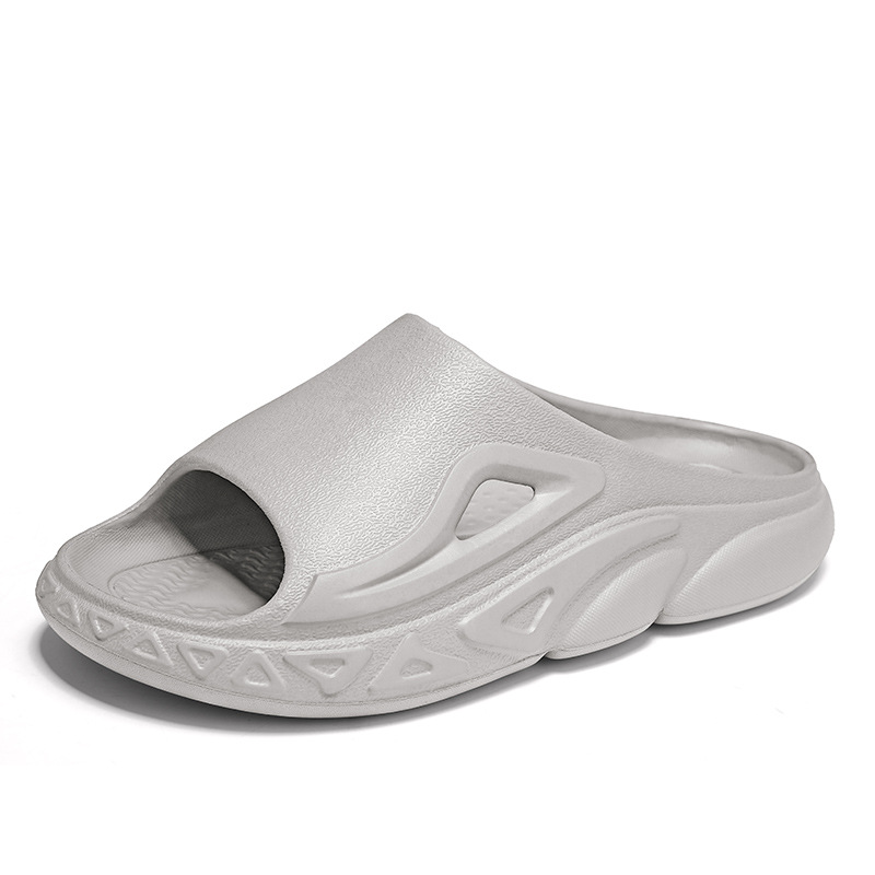 Zapatillas hombre verano 2025 nuevo estilo antideslizante y desodorante al aire libre casual chanclas de fondo grueso pisando heces sandalias y zapatillas deportes