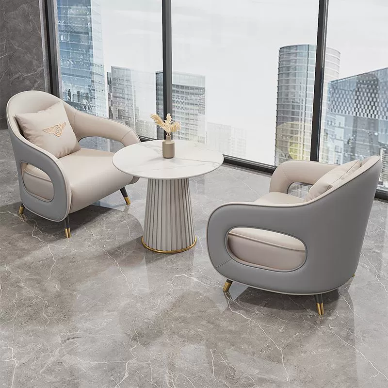 Легкий роскошный диван для переговоров, вестибюль отеля, VIP-клуб, зона отдыха, ресепшн, салон красоты, балкон, столы и стулья для отдыха
