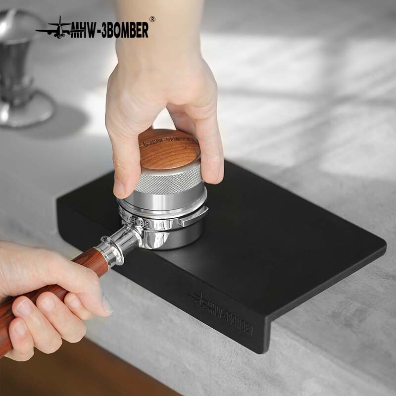 Bomber powder hammer pad powder press cloth powder press bar mat corner powder Press pad coffee machine handle non-slip silicone pad Bomber powder hammer pad powder press cloth powder press bar mat corner powder Press pad coffee machine handle non-slip silicone pad