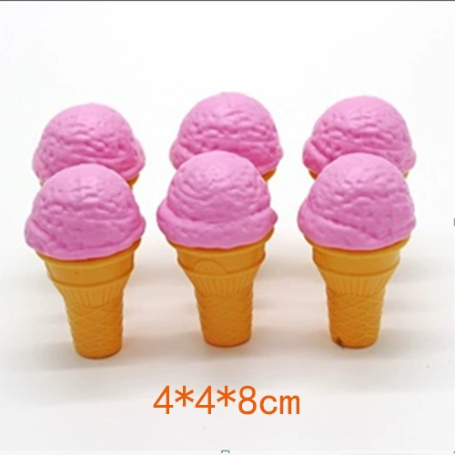 Pink ice cream