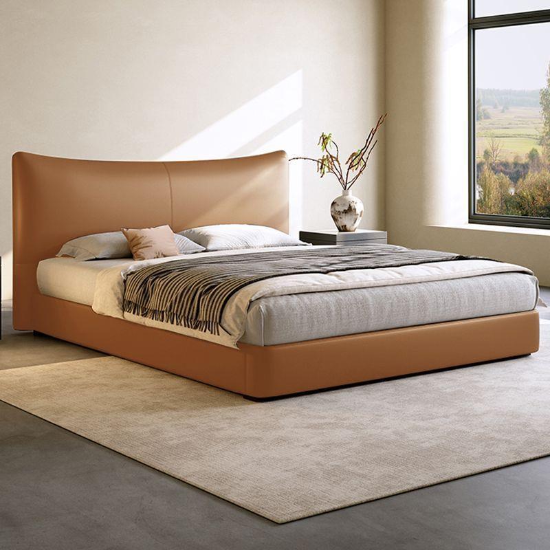 2026 nuevo estilo nórdico cama de tela pequeña cama de tecnología de lujo ligera cama doble cama de paquete suave 1,5 m 1,8 m