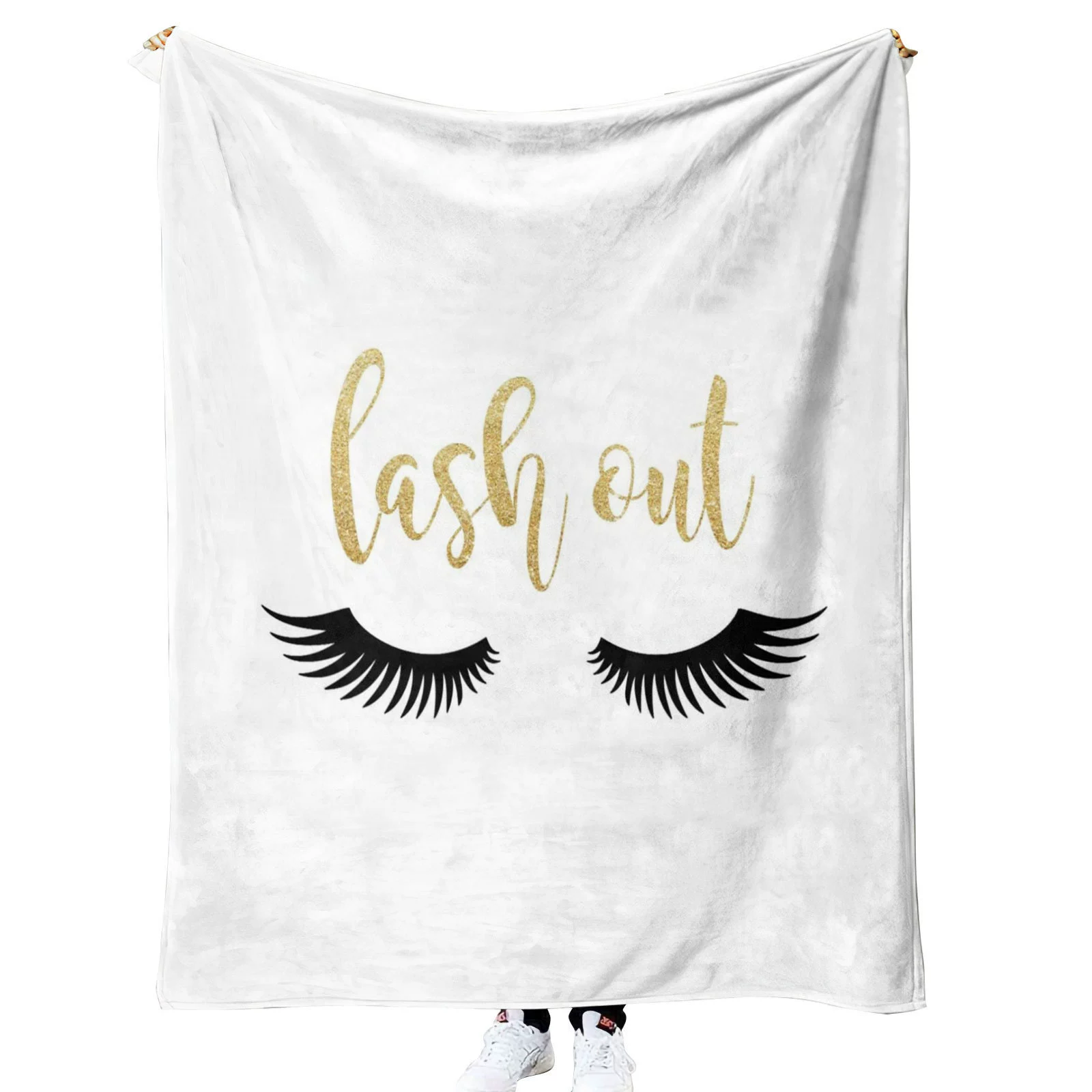 Фланелевое флисовое одеяло для ресниц, 3D, увеличенная плотность