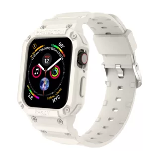 苹果一体TPU纯色硅胶表带适用appleiwatch98手表表带批发定制跨境