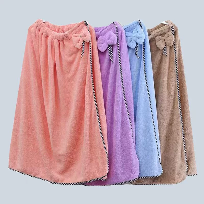 Трансграничные коралловые бархатные дамы могут носить банные полотенца для взрослых сухие платья для ванной