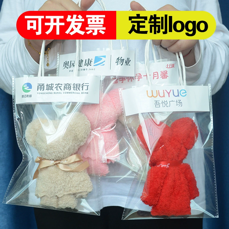 Коралловый бархат креативный медвежонок