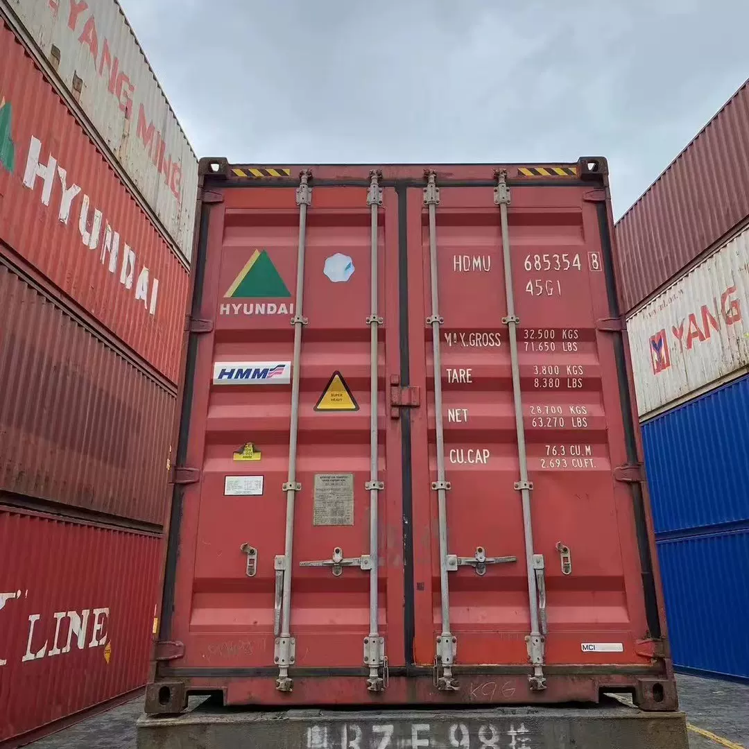 供应各种类型旧集装箱出售租赁箱式外贸海运公司转运