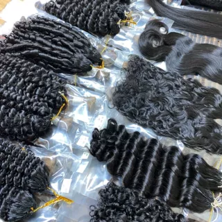 miracle knots钩针假发crochet接发真人发human hair越南假发