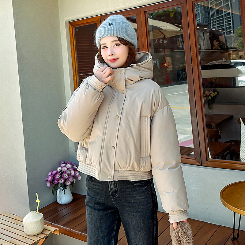 2024 nuevo estilo coreano corto engrosado plumón chaqueta de algodón hombre pequeño chaqueta de invierno casual image 8