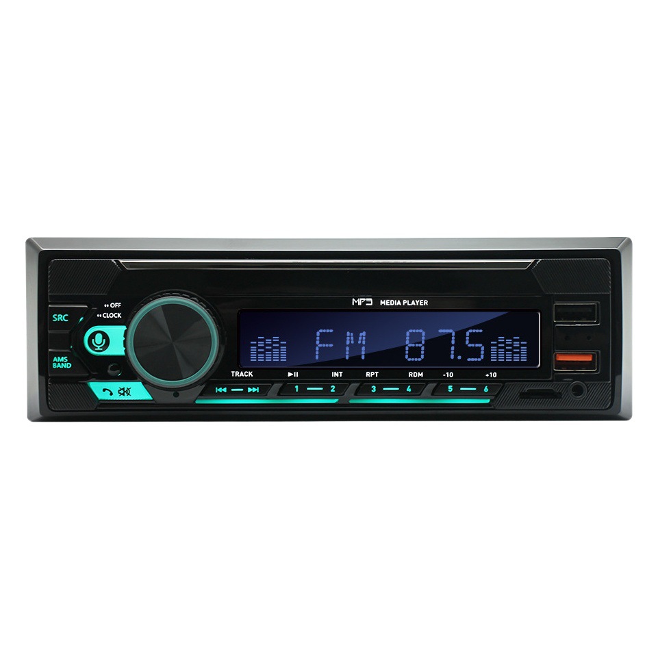 Transfronterizo nuevo toque colorido luz radio anfitrión coche Bluetooth manos libres MP3 corto 740 música sin pérdidas
