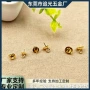 电镀金色吊坠不锈钢珍珠托
