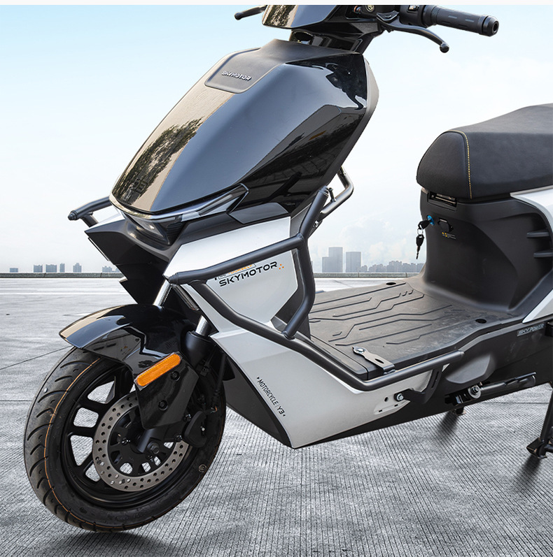 Suitable for the First-Generation Y3 95C Scooter: Front and Rear Bumpers, Anti-Fall Bars, Rear Rack, Rear Storage Rack Modification Parts