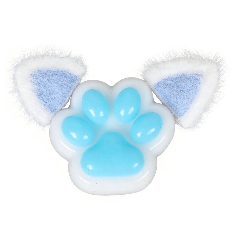 Nuevo ultra suave peluche gato orejas de gato garras de gato pellizco Le pellizco transfronterizo sensación de barro garras de gato juguetes de simulación creativos