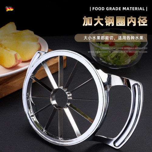 Thickened stainless steel household apple fruit slicer divider fruit cutting tool commercial corer artifact