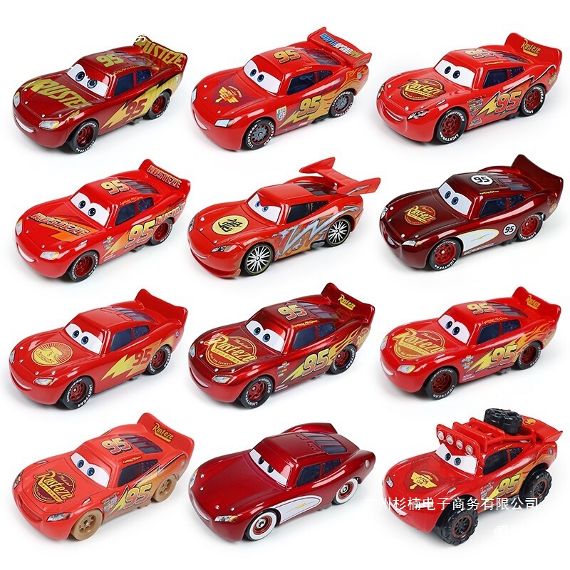 Cars New Lightning Mcqueen Children's Alloy Toy Car Model Collection Gift Scooter