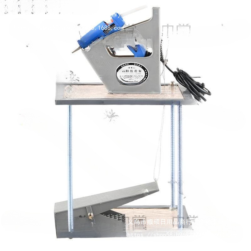 热熔胶枪胶棒脚踏式热熔胶枪架热熔胶枪底座热容胶枪热容胶水条