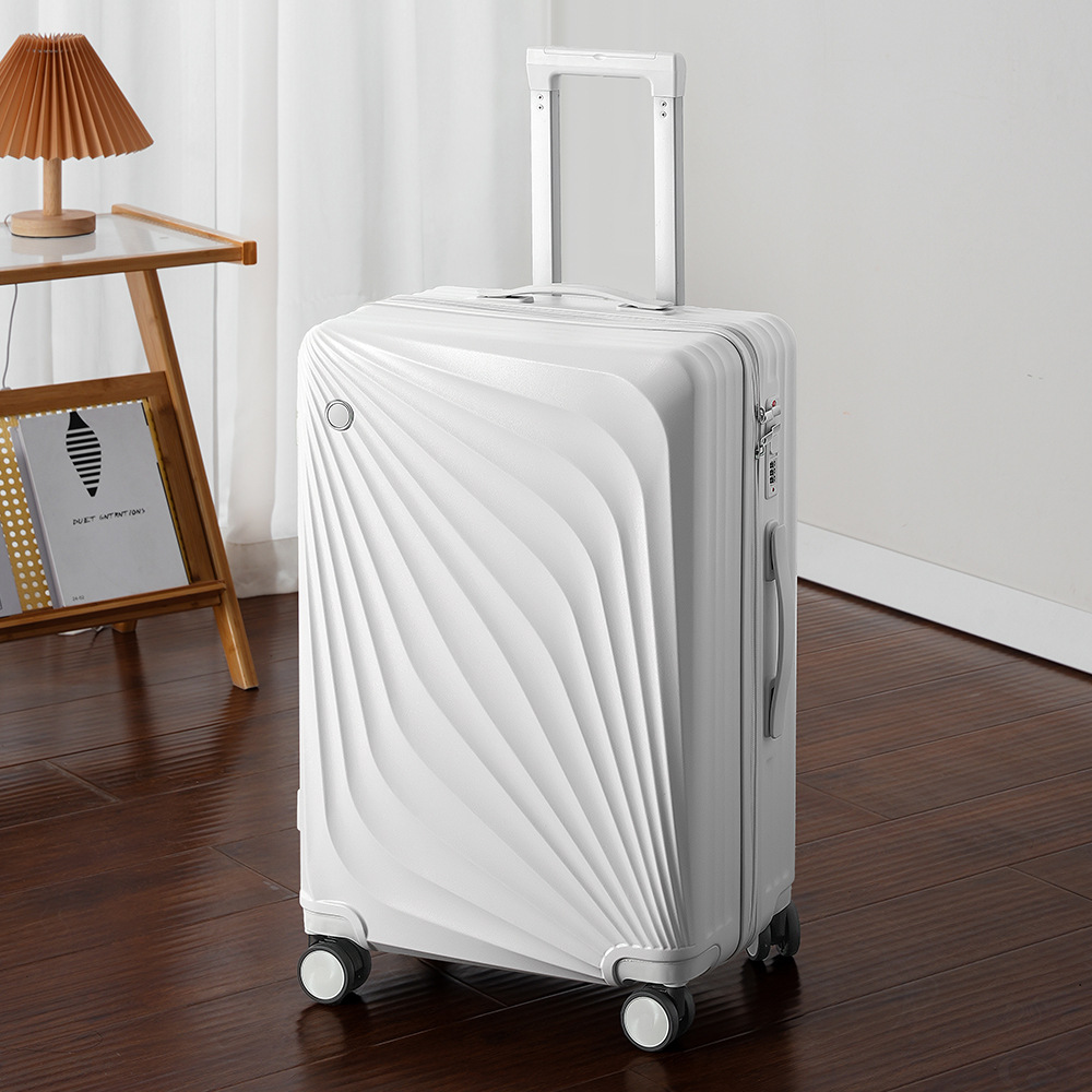 여행가방 지퍼 트롤리 케이스 대용량 세련되고 내구성이 뛰어난 학생 비밀번호 상자 범용 휠 남성용 및 여성용 여행 가죽 케이스