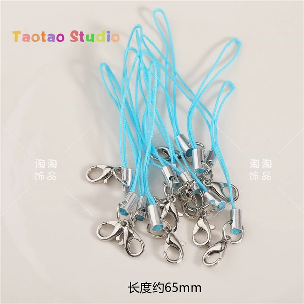 10 blue lobster buckle lanyards