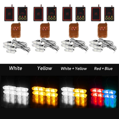 Gündüz işıqları net clip light flash light 2LED