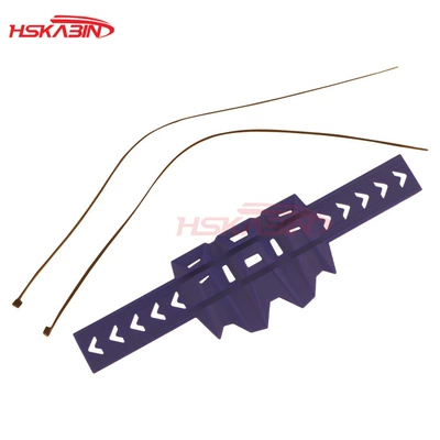 temperature resistant muffler tail end – Motosiklet ləvazimatları və aksesuarları - blue
