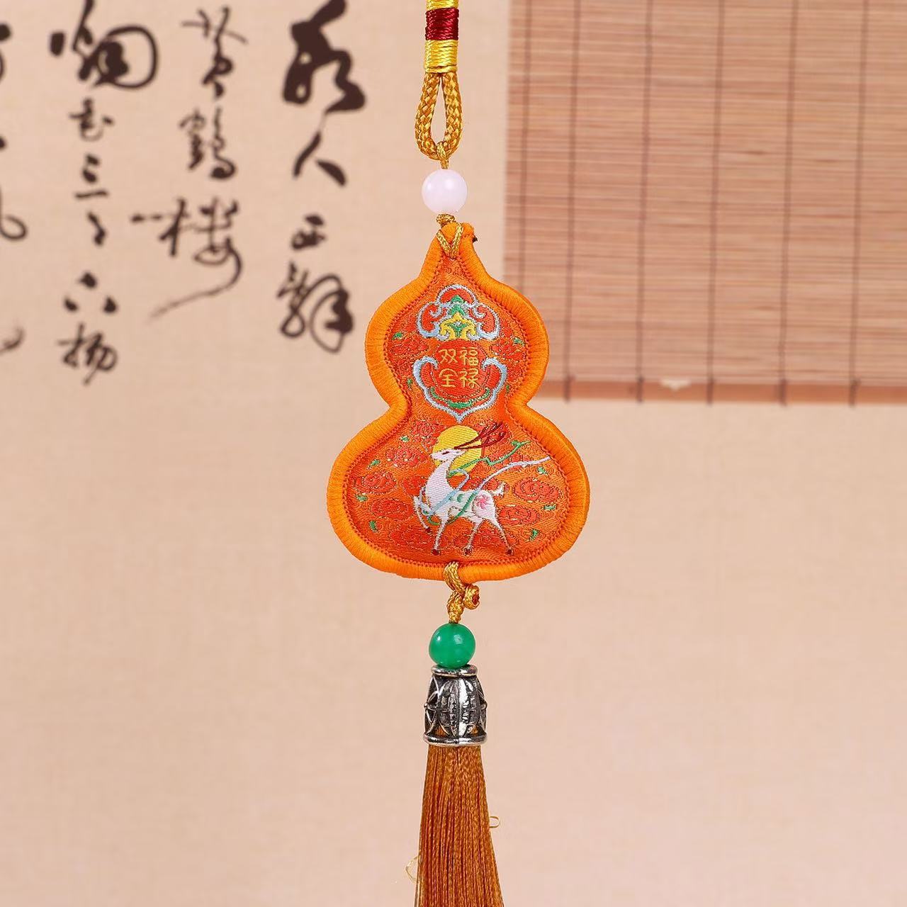 Tarjeta de felicitación del año del caballo, tarjeta de bronceado de oro, tarjeta de felicitación de Año Nuevo, tarjeta de orquídea de mariposa, tarjeta de bonsai