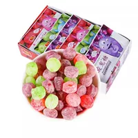 Кислая конфета «Sour Ghost» микс фруктов — клубника, виноград, яблоко, 1 коробка (30 пакетов), 0,4 кг