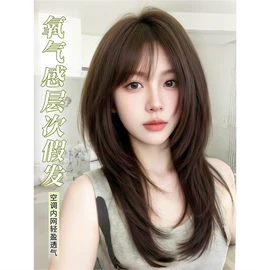 假发马尾;长直发假发;假发长卷发