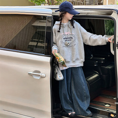 女童卫衣秋季2025新款儿童超好看连帽秋装洋气中大童春秋休闲上衣