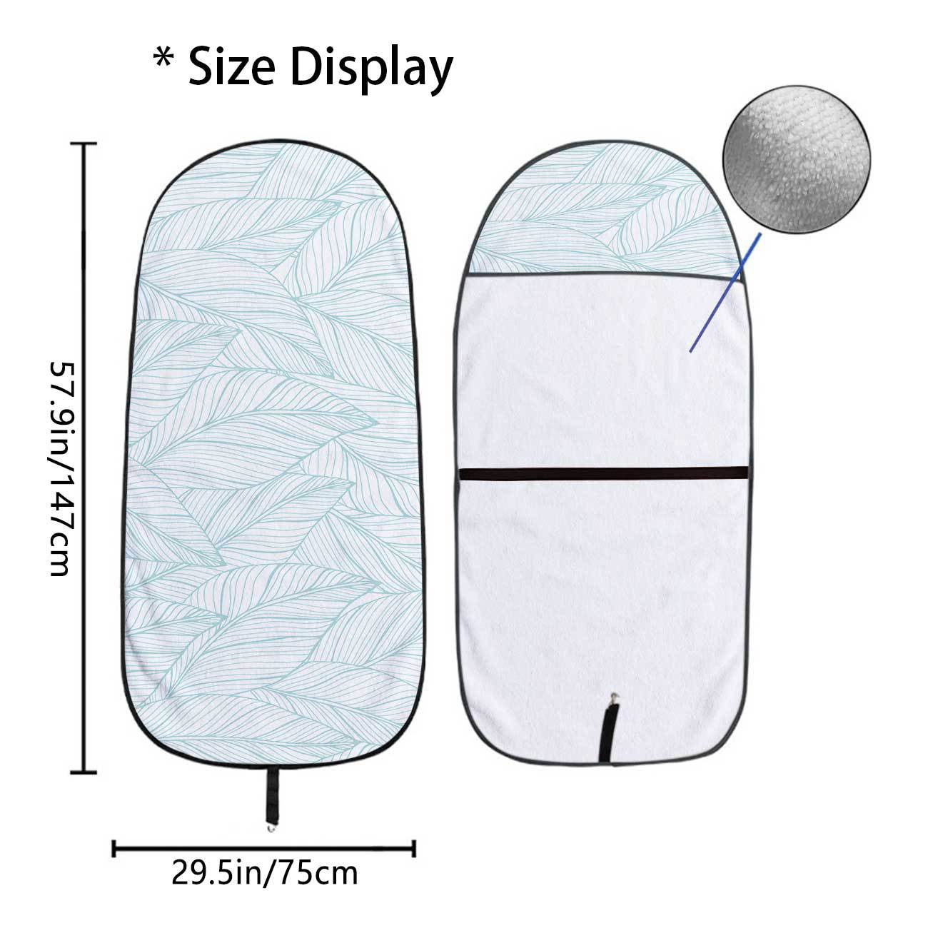Car seat towel cover front seat protector suitable for gym and exercise, universal for all seasons, car use 132