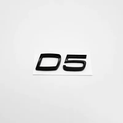 XC90 car label VOLVO – Car logo - d5-gloss-black