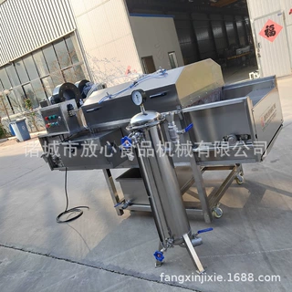全自动果蔬打蜡机 橙子抛光机 苹果清洗打蜡机厂家直销可按需加工