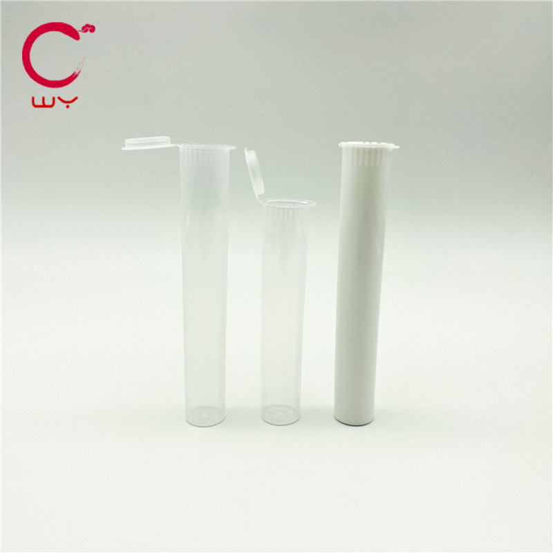 批发96mm118mm大麻管雾化器储存管PP塑料管弹跳管防儿童密封管