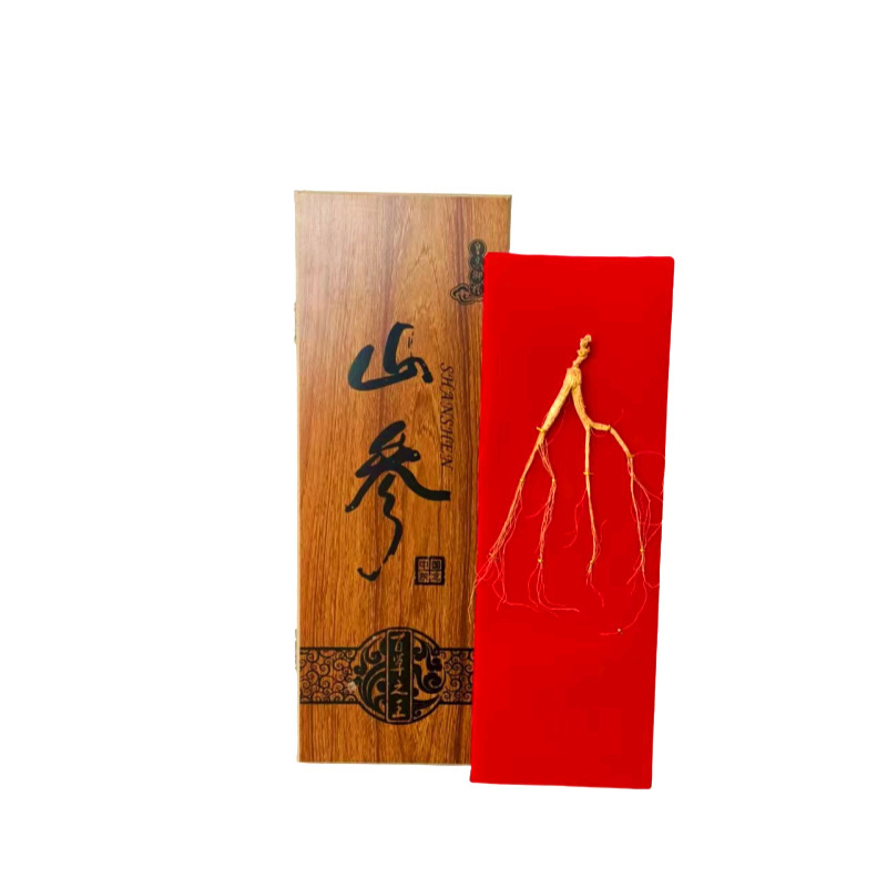 长白山特产人参礼盒林下参山参整支礼盒干参干货批发食品送父母|undefined