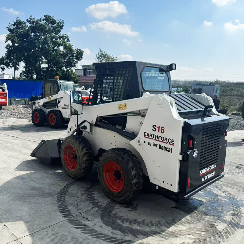 Bobcat S16 / 18 cargador deslizante 130 150 300 70 450 polivalente carretilla elevadora deslizante pala de nieve