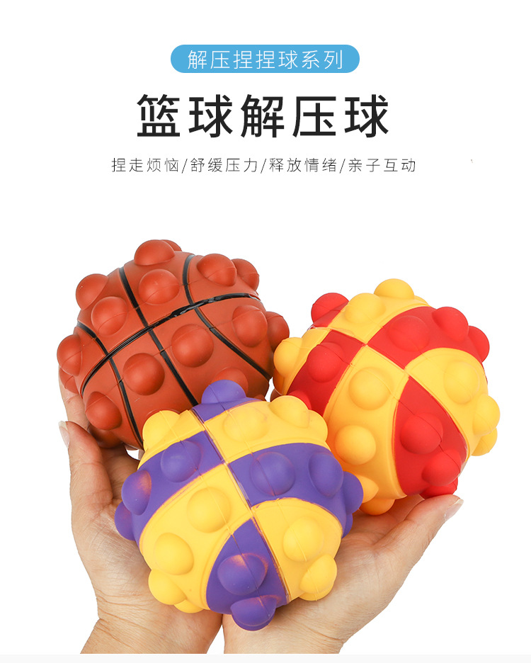 跨境新款灭鼠先锋手雷捏捏球硅胶3D减压泡泡乐玩具创意握力解压球详情33