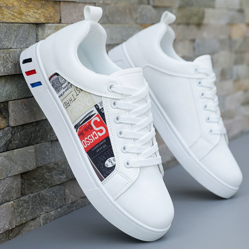 Специальная внешняя торговля 2025 года, новая мужская обувь большого размера, покрытая кожей, четырехсезонная модная и универсальная повседневная спортивная обувь на мягкой подошве