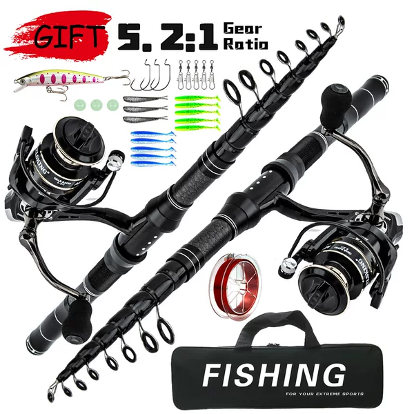 Factory supply Luya set long-cast sea fishing boat fishing rod cocked bass fishing rod carbon fishing rod cross-border wholesale