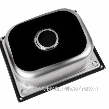 The kitchen stainless steel sink single washing dish, the dish, the pot pond integrated thickened brushed 45X39