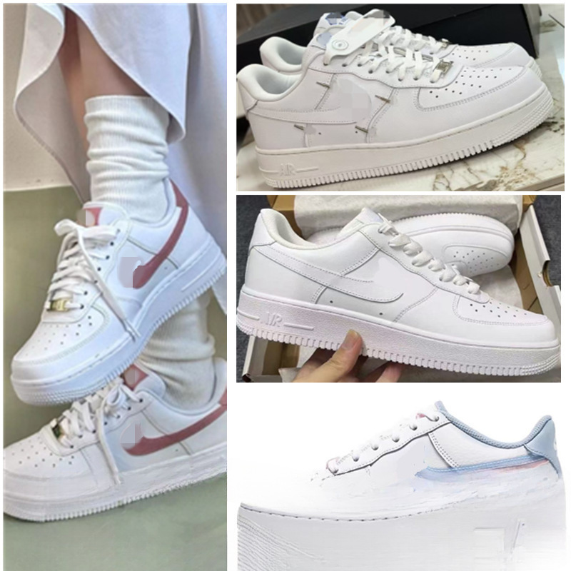 Putian Shoes Pure Original Af1 Air Force 1 Zoom Air Cushion Four Gold Hooks Men's and Women's Sneakers Wheat Color Pure White Macaron Putian Shoes Pure Original Af1 Air Force 1 Zoom Air Cushion Four Gold Hooks Men's and Women's Sneakers Wheat Color Pure White Macaron