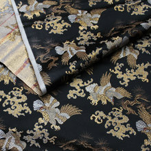 中国风旗袍童装蒙古袍舞台影视提花装饰手工香包织锦缎金银丝面料