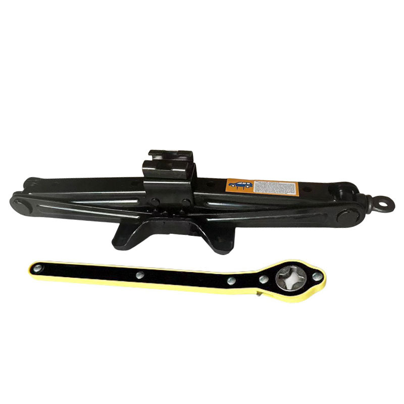 Gato de coche 1t2t de corte de manivela gato de coche pequeño sedán furgoneta gato conjunto de herramientas de coche