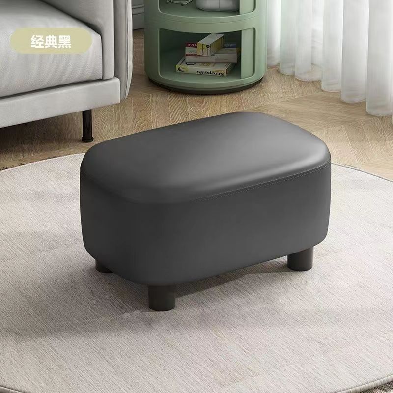 スツール、家庭用ベンチ、ジェリービーンズ、リビングルーム、コーヒーテーブル、ソファ、靴交換用フットレスト、軽い高級感、シンプルな子供用玄関クリエイティブロースツール|undefined