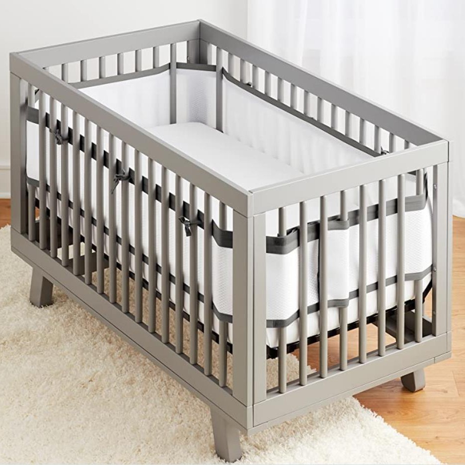 Amazon's Best-Selling Crib Bed with Breathable Mesh Crib Fence Cloth Baby Sleeping Anti-Collision Soft Bag