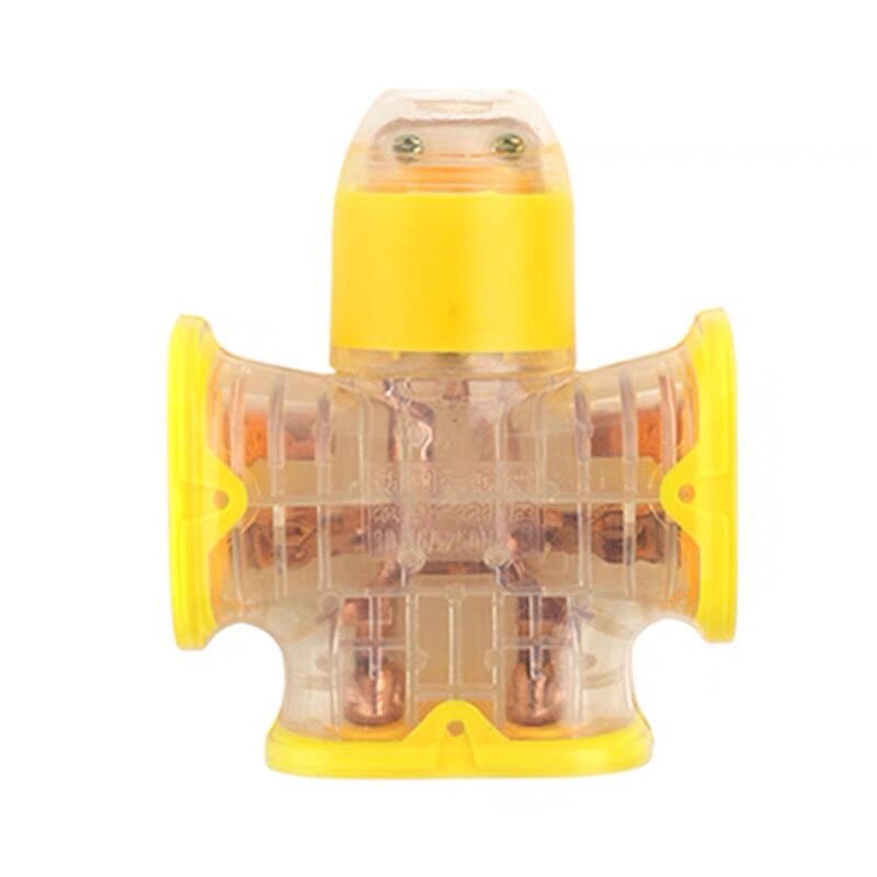 透明黄10孔无线地拖插座地拖插座