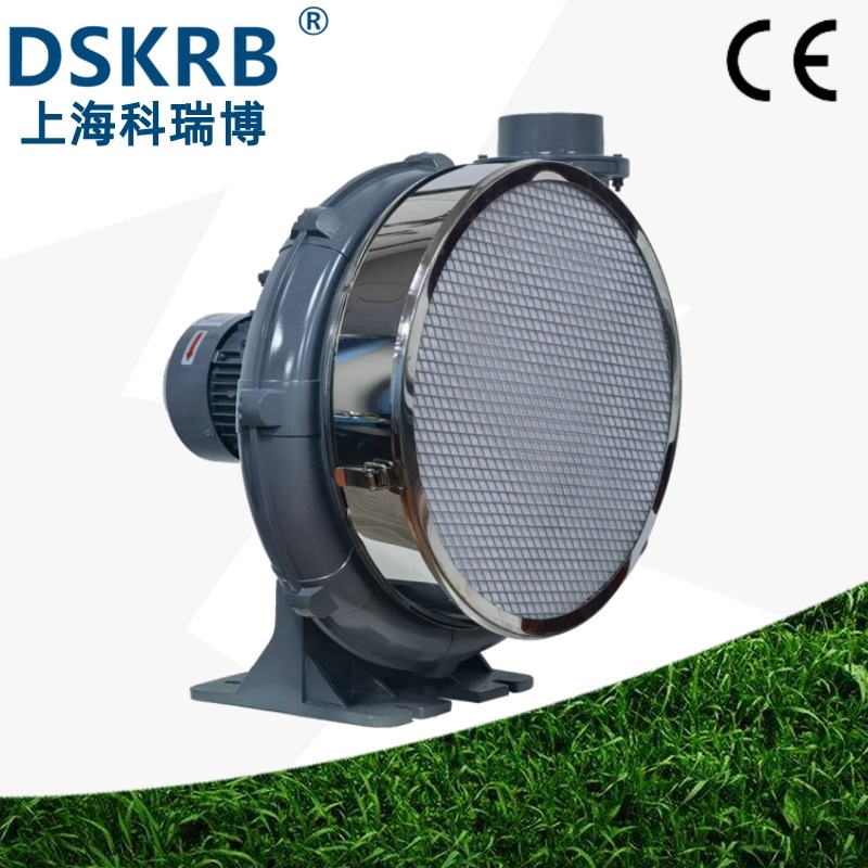 科瑞博透浦式中压鼓风机TB100-1 380V0.75KW燃烧机用进风口带过滤