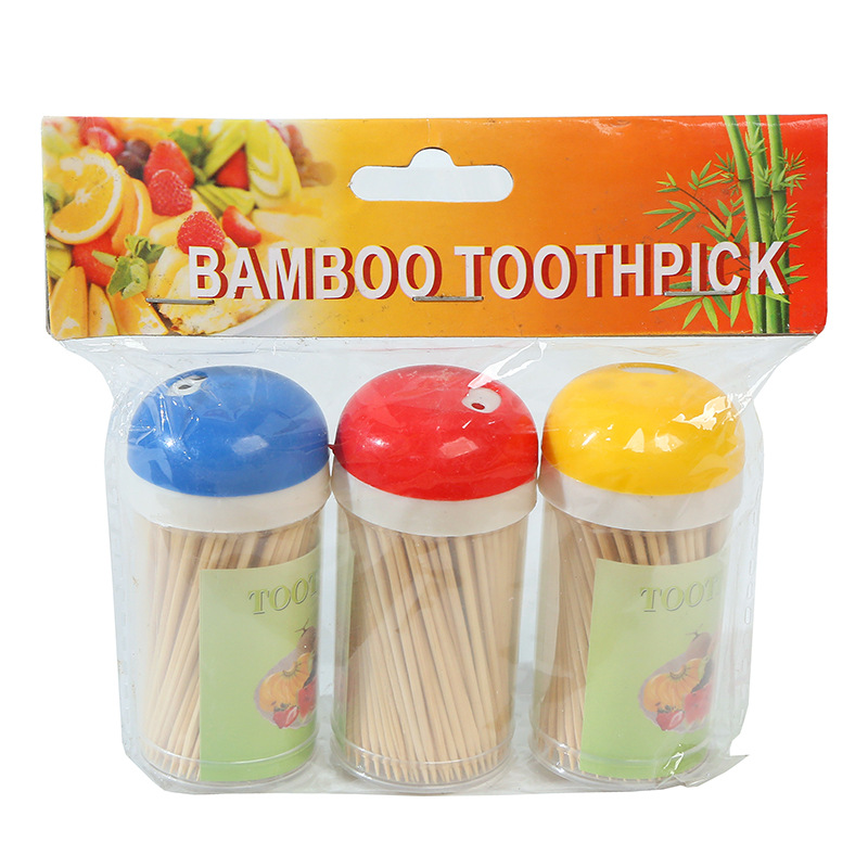 Fabricante mayorista de botellas multiusos asequibles, botellas con diseño de flor de ciruelo, palillos de dientes de doble punta, palillos de dientes pequeños, palillos de dientes para grandes almacenes y palillos de dientes para puestos callejeros. image 6