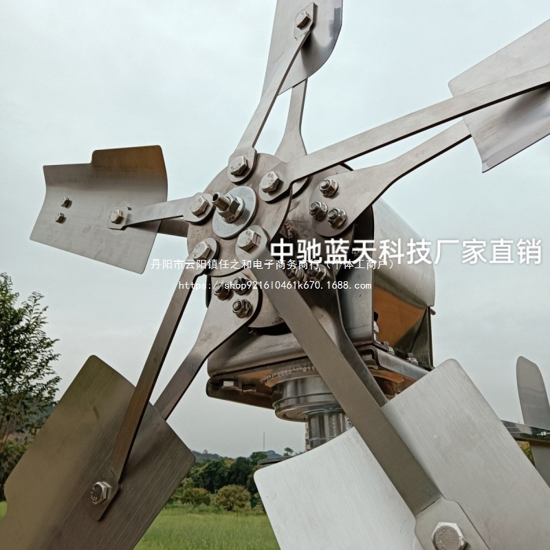 风力发电机 1000w永磁24v48v风光互补灯光照明摄像头监控家用